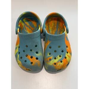 CROCS Toddler Tie Dye Clogs - 9C